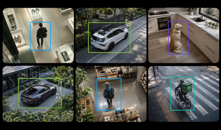 Ajax IP cameras use AI that is trained to recognize objects in different environments